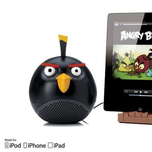 Gear4 Angry Birds Black h&oslash;yttaler