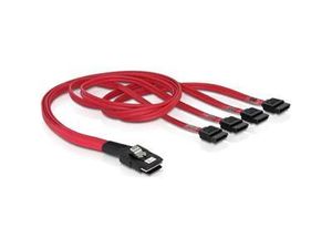 Deltaco SAS-kabel m-SAS til SATA