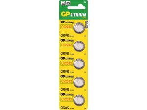 GP CR2032-C5 Lithium