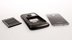 Det er ikke noen plass for minnekort i Samsung Galaxy Nexus.