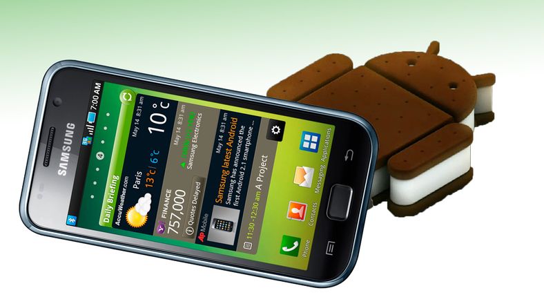 Samsung Galaxy S kan få Android 4.0