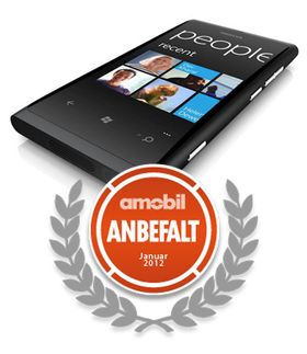Nokia Lumia 800 fikk vårt Anbefalt-stempel da vi testet den i januar. .