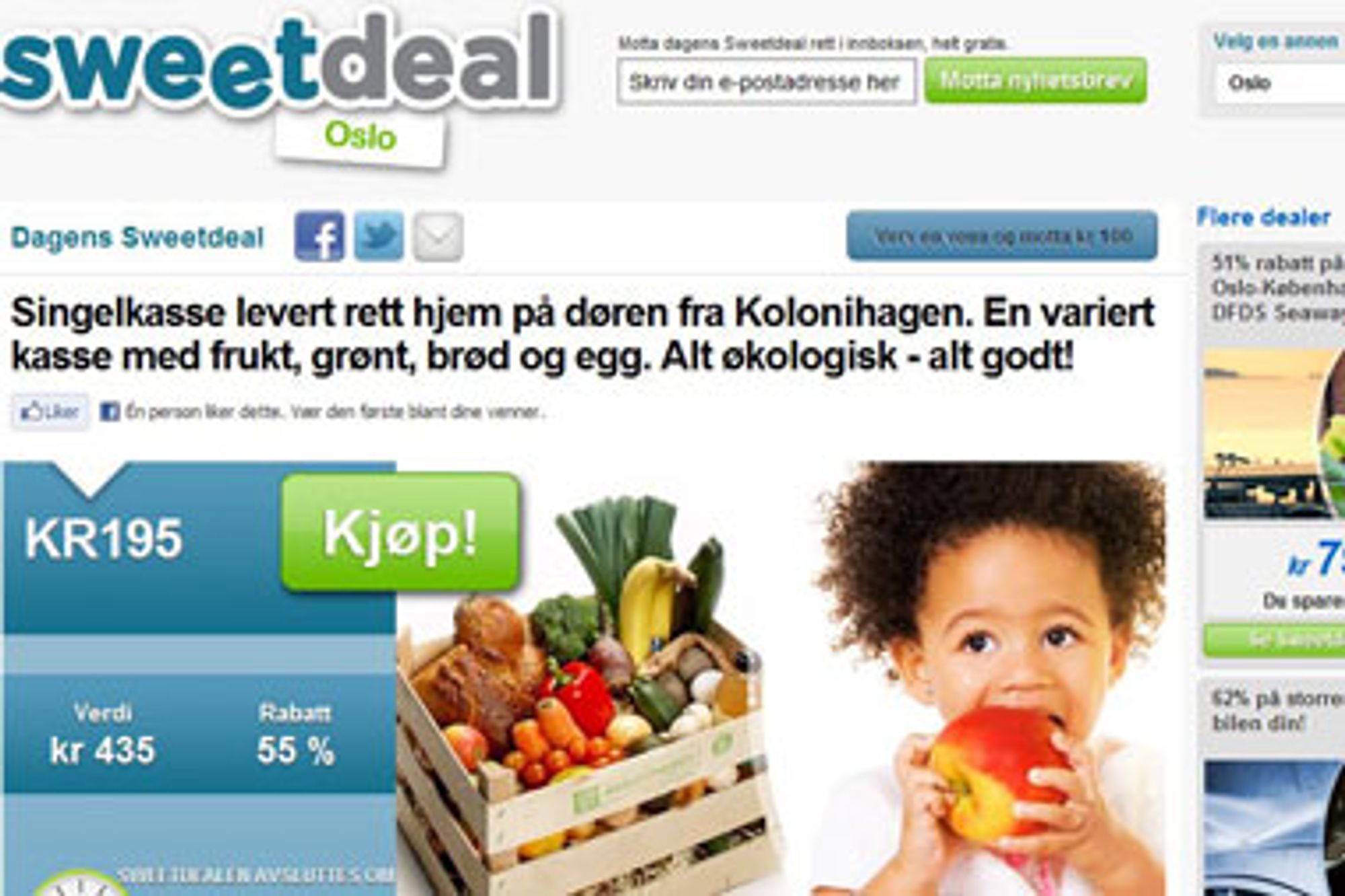 Konkurranse: Vinn en Sweetdeal