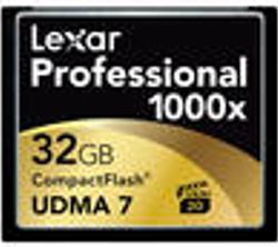 Lexar CompactFlash Professional 1000x 32GB 