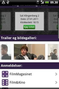 Filmweb-appen kom til Android Market i januar 2011.
