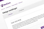 Les Trøbbel i NetCom-nettet