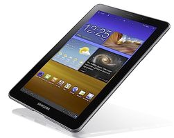Samsung Galaxy Tab 7.7 bruker Super-AMOLED Plus-skjerm, som gir fantastisk bildekvalitet.
