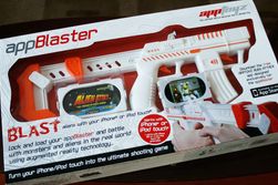 Innpakningen sier det meste om hva du får når du bestiller en appBlaster.