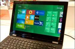 Yoga kommer med Windows 8