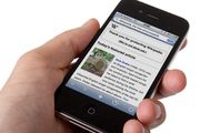 Les Her er den offisielle Wikipedia-appen