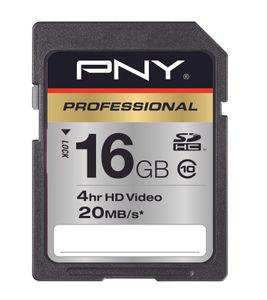 PNY SDHC class 10 16GB