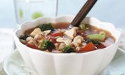 Dagens rett: Kyllingsuppe med pasta og brokkoli