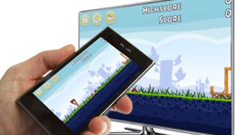 Mobilen og TV-en blir ett