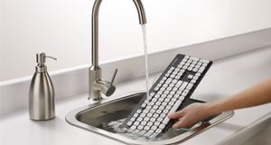 Nå kan du vaske tastaturet ditt