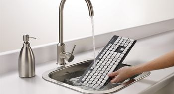 Nå kan du vaske tastaturet ditt