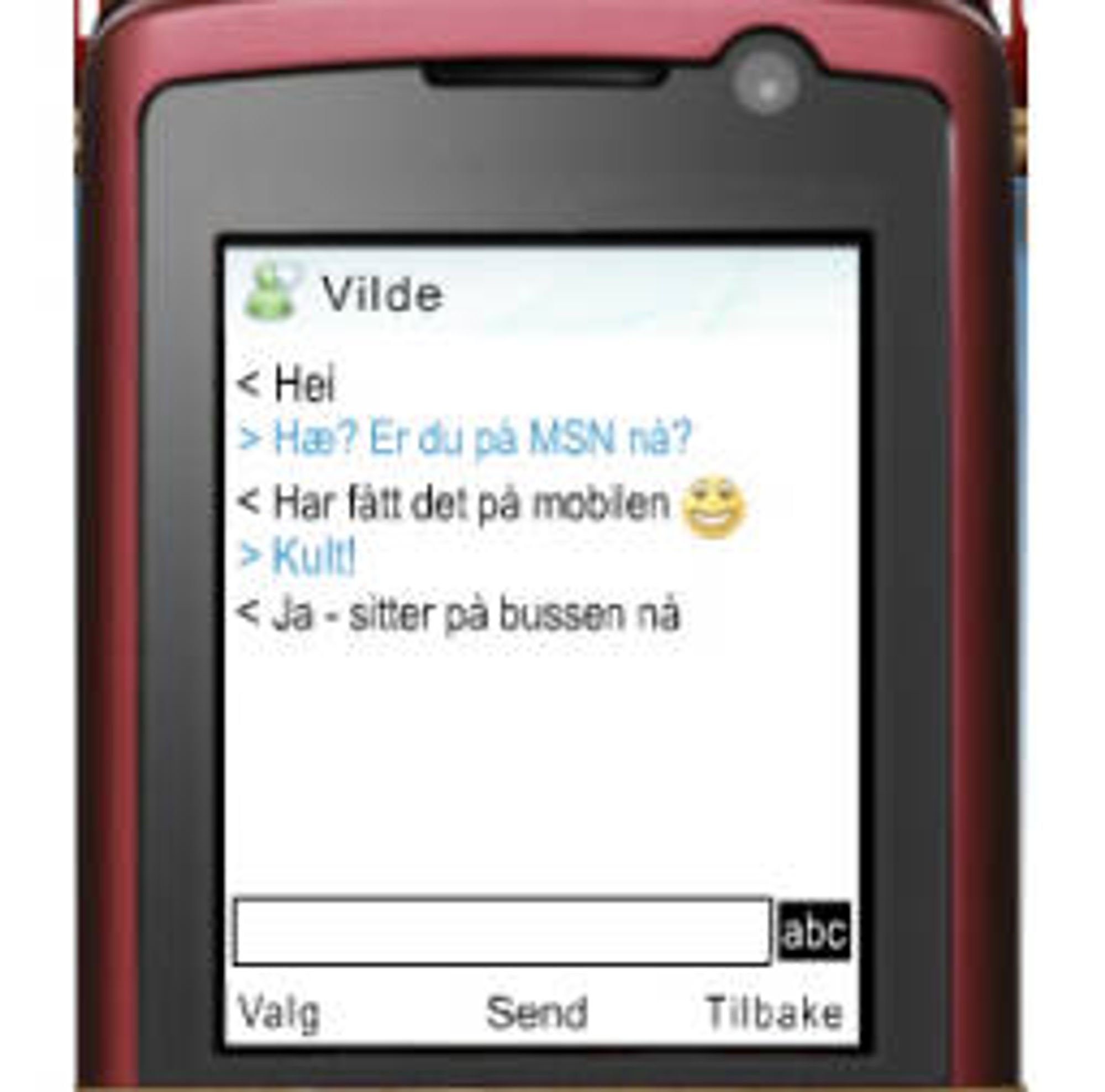 Suksess for Telenors mobil-MSN