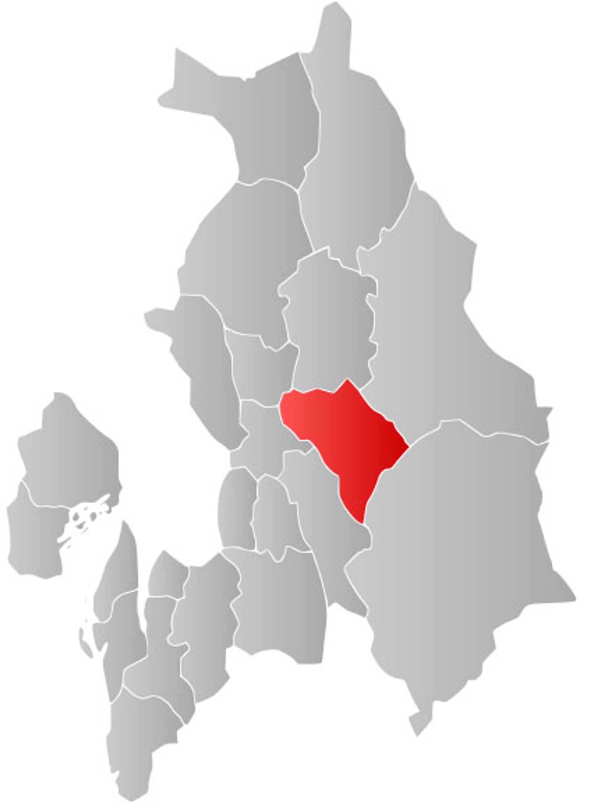  Kartet viser S&amp;oslash;rum kommune i Akershus. Kommunen har cirka 13 500 innbyggere. 