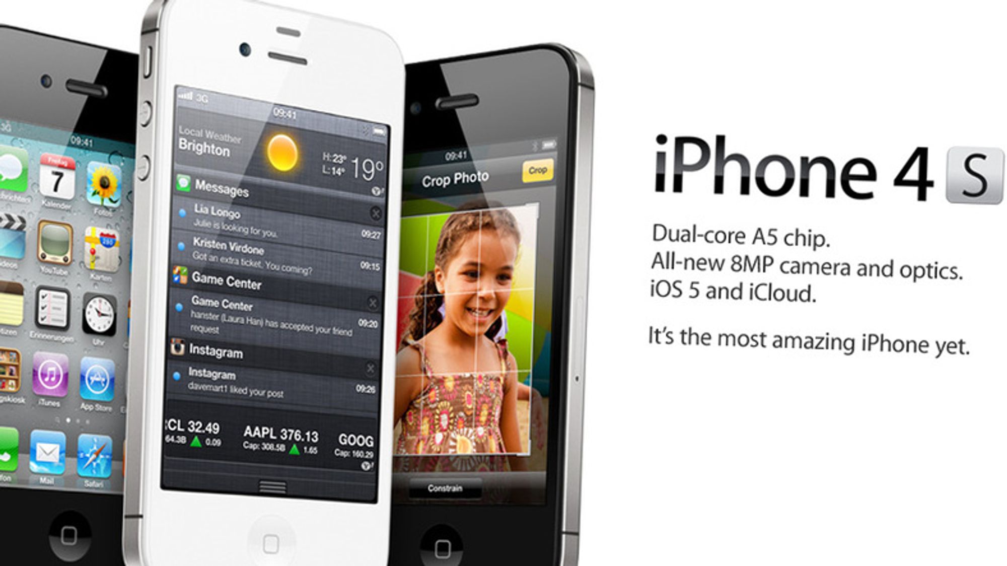 Apple har lansert Iphone 4S