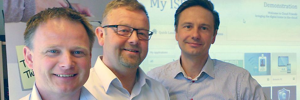 Trond Hovind, Arild Westring og Conny Franzén i Inteno har utviklet en applikasjonsbutikk og portal for bredbåndsoperatører og deres kunder.