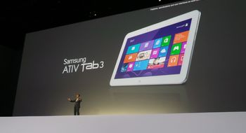 Samsung Ativ Tab 3 Samsungs nye Windows-brett er tynt og lett