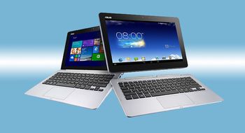 Denne maskinen har både Windows 8 og Android