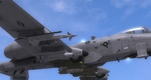 Lek pilot i A-10C Warthog