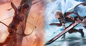 Hva om Tomb Raider-gjengen fikk bryne seg på Final Fantasy?