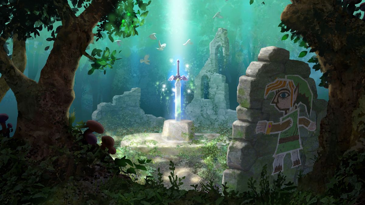 loz a link between worlds zelda loves link