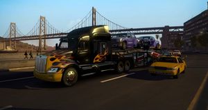 American Truck Simulator starter med California