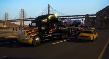 American Truck Simulator starter med California