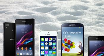 Se hvilke mobiler som solgte best i februar