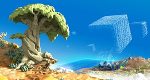 Minecraft-inspirerte Planets³ i mål på Kickstarter