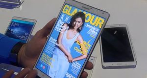 Se videodemonstrasjon av Galaxy Tab S