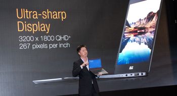 Asus' nye laptop er lekker og har skyhøy oppløsning