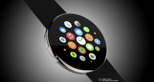 Slik kunne Apple Watch sett ut med rund skjerm