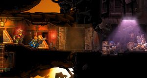 I Steamworld Heist styrer du dampdrevne roboter i verdensrommet