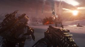 Call of Duty: Advanced Warfare, som dette skjermbildet er hentet fra, kunne fått en oppfølger om Sledgehammer hadde fått viljen sin.