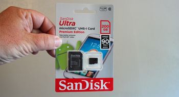 Test: 200 GB SanDisk Ultra microSDXC UHS-I-kort, Premium Edition