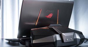 Dette er Asus' nye <strong>vannkjølte</strong> spillbeist