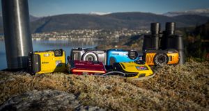 Vanntette, robuste kompaktkameraer