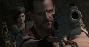 Spill Resident Evil HD Remaster med stemmeskuespillet fra originalen