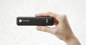 Google har lansert pinne-PC som kan plugges rett i TV-en
