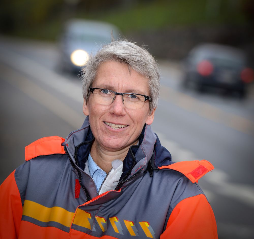 Trafikksikkerhet-direktør i Statens vegvesen Guro Ranes. Foto: Knut Opeide, Statens  vegvesen