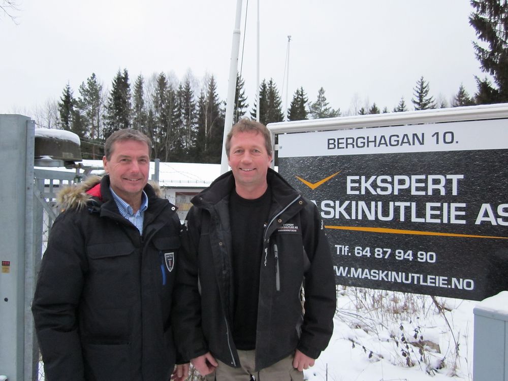 Robert Hvaal, Atlas Copco og Kjell Sæter, Ekspert Maskinutleie AS