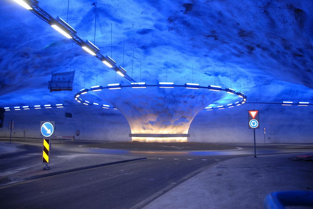 Rv. 13 Vallaviktunnelen med påkoplingen Hardangerbrua er ett av prosjektene hvor KB  Electrotech.  Foto: Jarle Skoglund