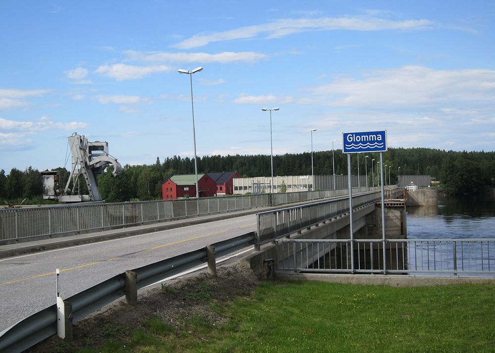 Denne brua er på fylkesveg 482 i Akershus mellom Funnefoss og Bjerkerud i Nes.  Foto: Wilkipedia
