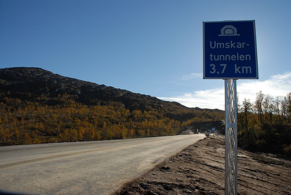 Utbedringsarbeidet av Umskartunnelen er så langt er oppe i over 100 millioner kroner.  Foto: Jarle Skoglund