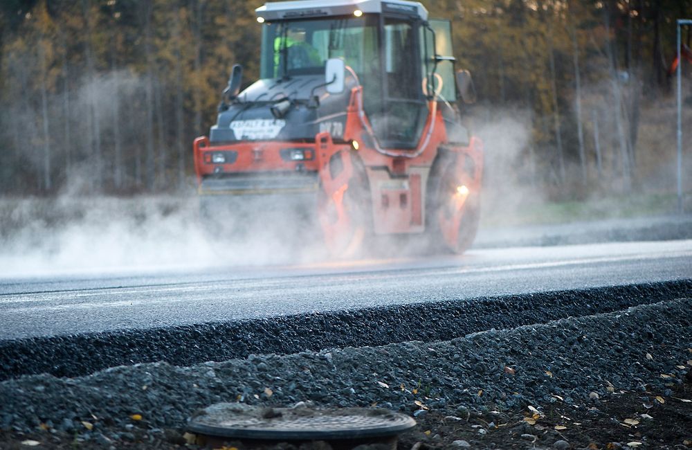 Litt mer asfalt i år enn i fjor