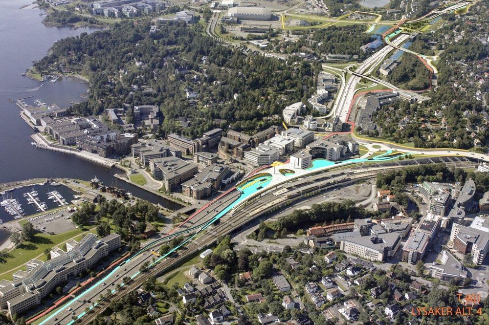 Hvis Statens vegvesen får tilslutning til sine planer, kan byggestart på Vestkorridoren bli allerede i 2018.  Ill:Statens vegvesen