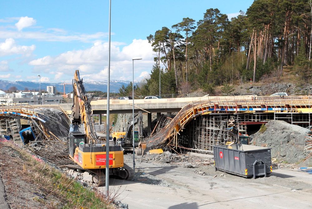 To personer døde i ulykken på Leangen i Trondheim i  mai . Foto: Tor Aage Hansen / NTB scanpix 
